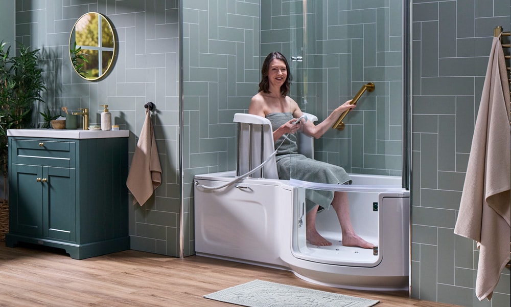 Hudson walk-in bath