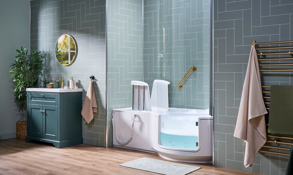 Hudson walk-in bath