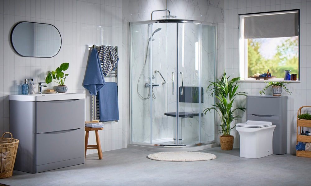 Michigan walk-in shower