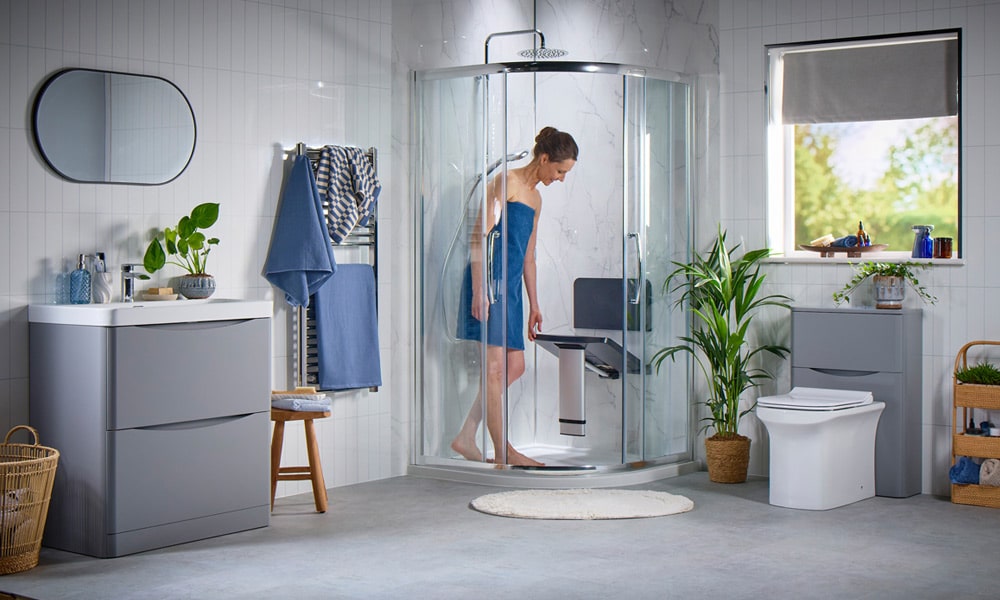 Michigan walk-in shower