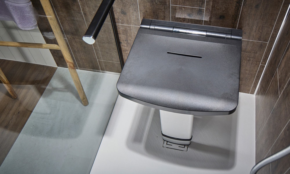 caspian walk-in shower