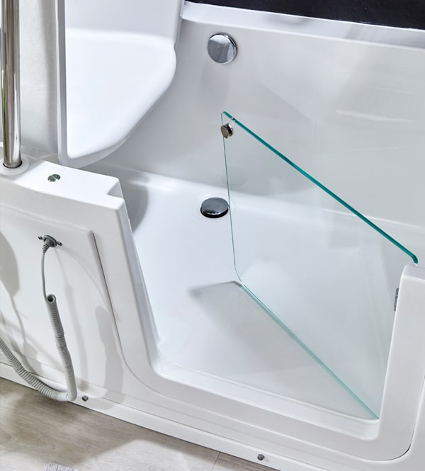 glass door