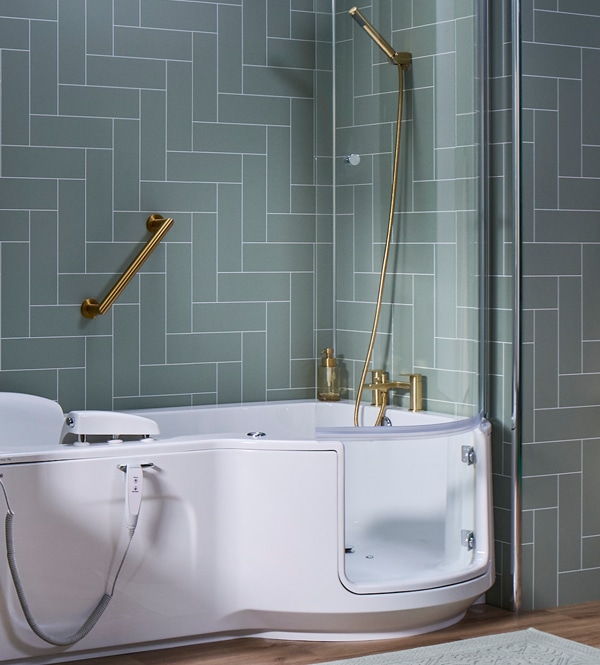 shower space