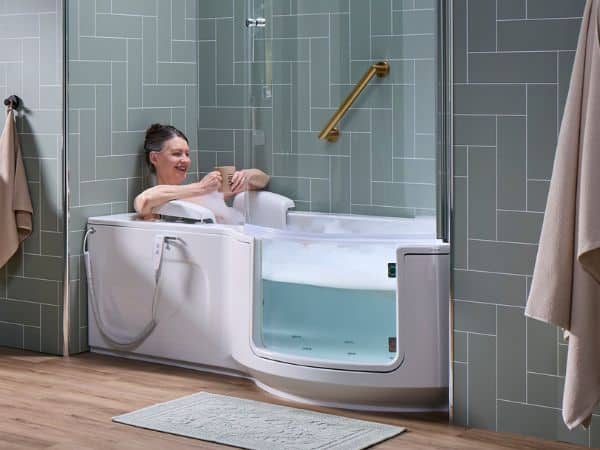 walk in bath features