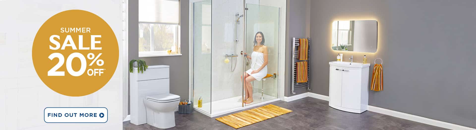 walk-in showers