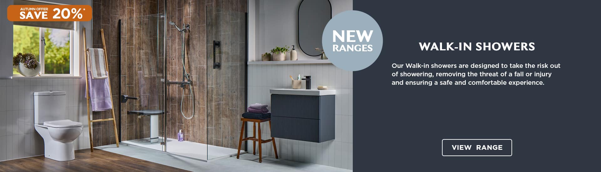 Walk-In Showers!
