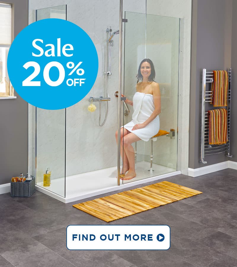 walk-in showers